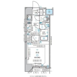 ディアレイシャス名古屋太閤通Ⅱの物件間取画像